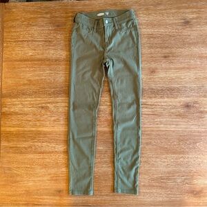 Old Navy Girls’ Olive Green Ballerina Jeggings